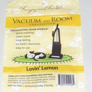 Fragrance Fresh  - Lovin' Lemon scent Carpet & Vacuum Freshener small pouch